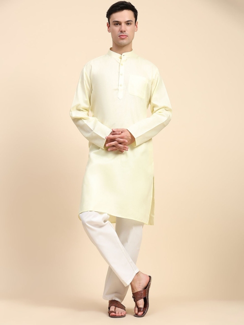 Moda Rapido Men Regular Pure Cotton Kurta with Pyjamas