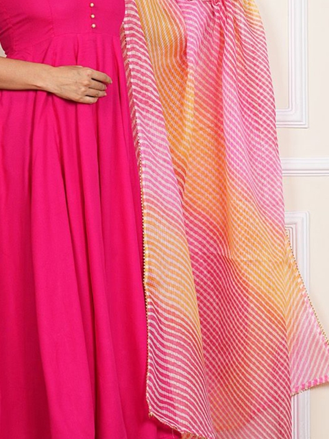 Indi INSIDE Printed Leheriya Dupatta - Image 2
