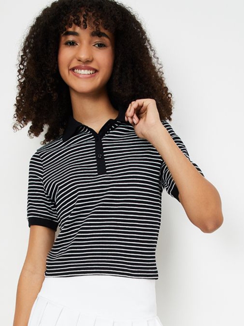 max Striped Cotton T-shirt