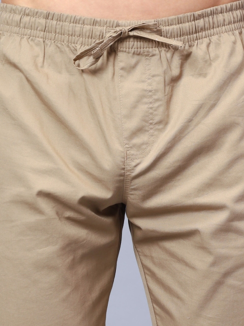 HAUWER Men Slim Fit Mid-Rise Cotton Capris - Image 6