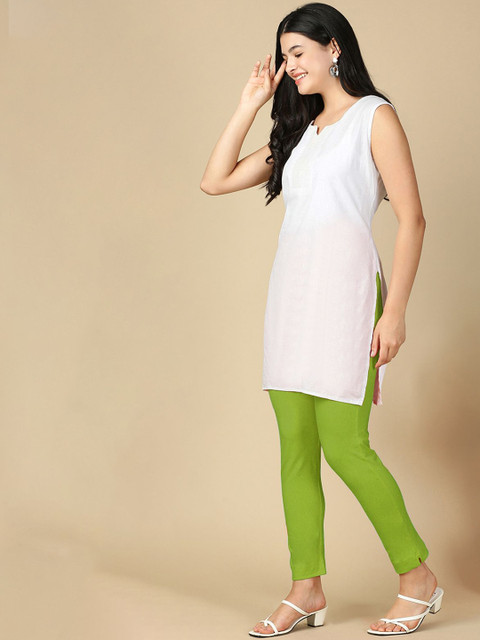 PYNK Mid-Rise Ankle-Length Leggings - Image 3
