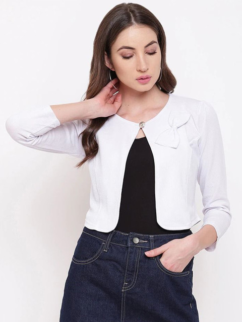 Moda Rapido Crop Open Front Shrug