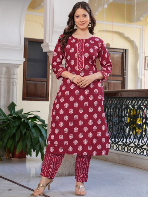 HETVI CREATION Women Regular Kurta with Trousers
