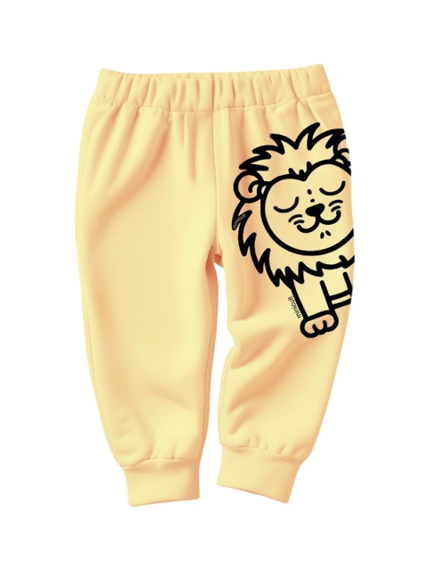 x2o Kids Pack Of 5 Dinosaur Printed Cotton Joggers - Image 4