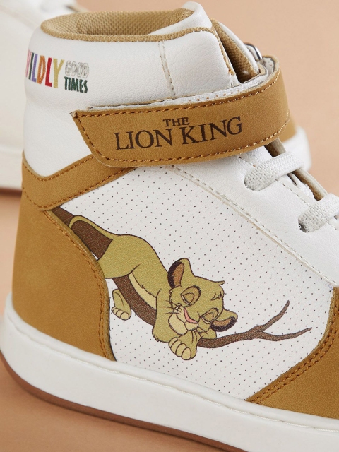 Fame Forever by Lifestyle Boys Camel Solid Boots High-Top Sneakers - Image 5