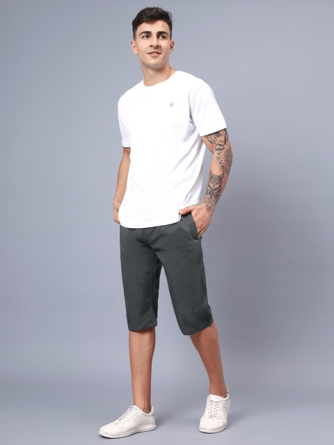 HAUWER Men Pack of 2 Cotton Mid-Rise Shorts - Image 5