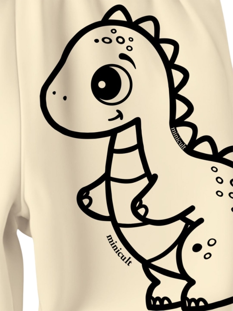 x2o Kids Pack Of 5 Dinosaur Printed Cotton Joggers - Image 7