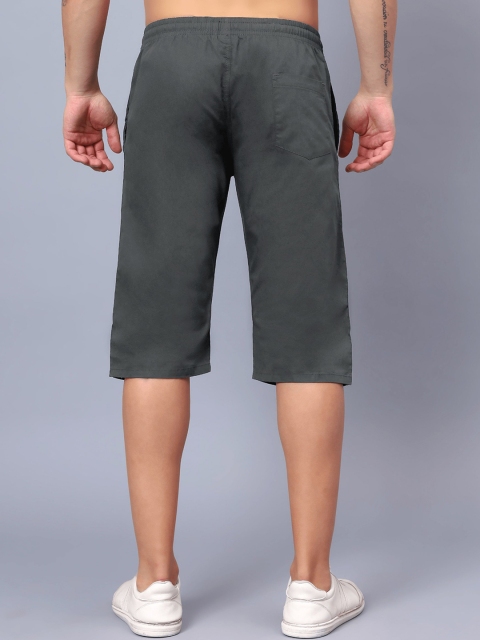HAUWER Men Pack of 2 Cotton Mid-Rise Shorts - Image 4