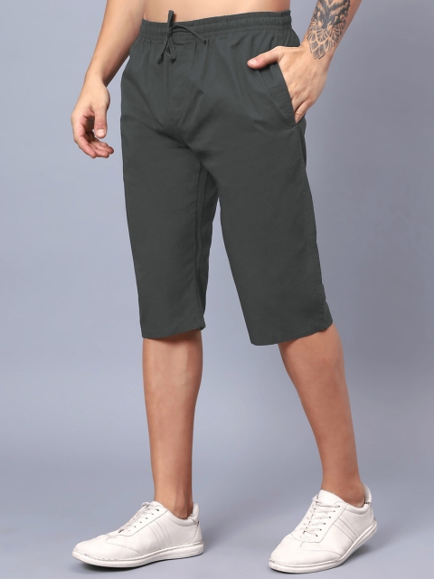 HAUWER Men Pack of 2 Cotton Mid-Rise Shorts - Image 3