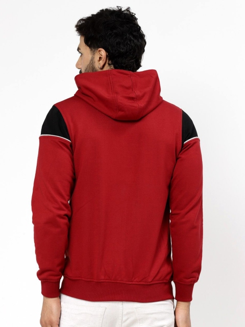 Kalt Men Colourblocked Hooded Sweatshirt - Image 4