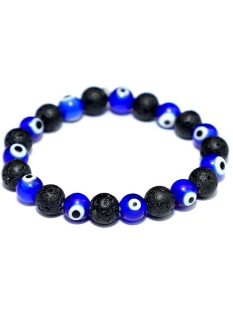 CRYSTAL DIVINE Unisex Crystals Elasticated Bracelet