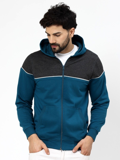 Kalt Men Colourblocked Sweatshirt