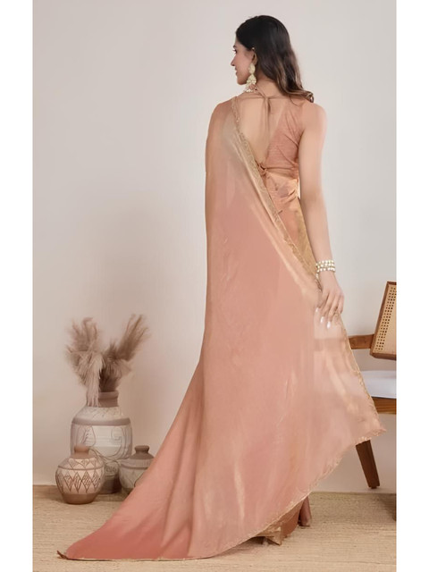 Moda Rapido Beads and Stones Tissue Tussar Saree - Image 3