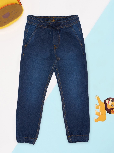 Pantaloons Junior Boys Regular Fit Mid-Rise Light Fade Jeans