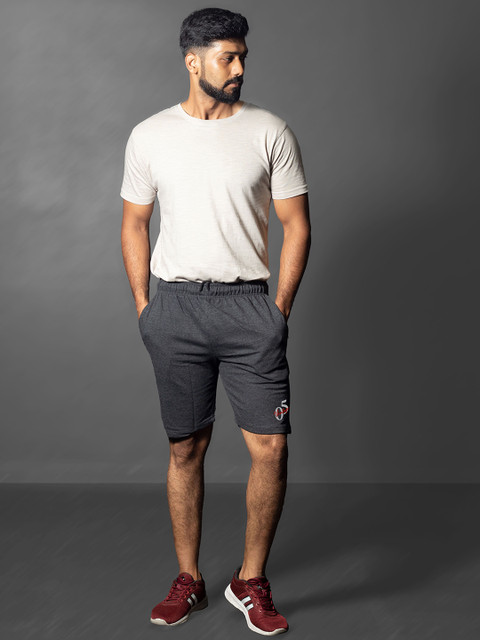 Moda Rapido Men Pack Of 2 Cotton Outdoor Shorts - Image 6