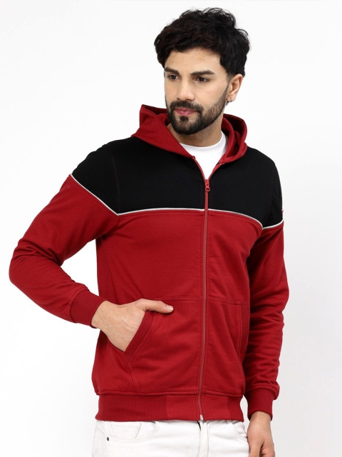 Kalt Men Colourblocked Hooded Sweatshirt - Image 3