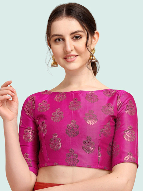 Moda Rapido Woven Design Saree Blouse