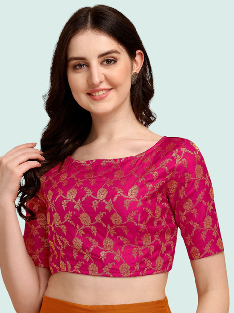 Moda Rapido Woven Design Saree Blouse