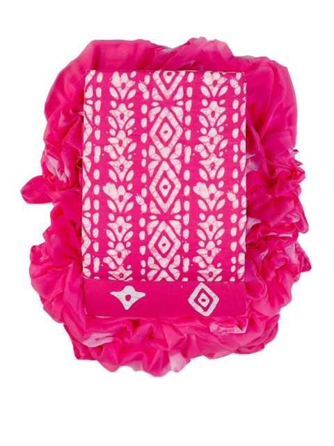 Sun Fashion And Lifestyle Ethnic Motifs Printed Unstitched Dress Material - Image 2