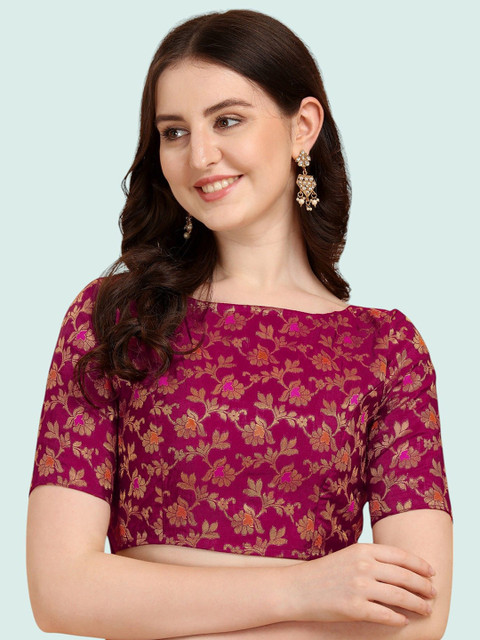 Moda Rapido Woven Design Saree Blouse