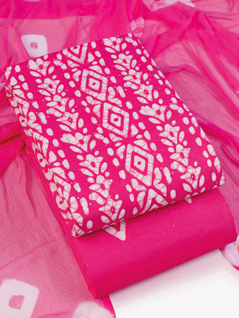 Sun Fashion And Lifestyle Ethnic Motifs Printed Unstitched Dress Material