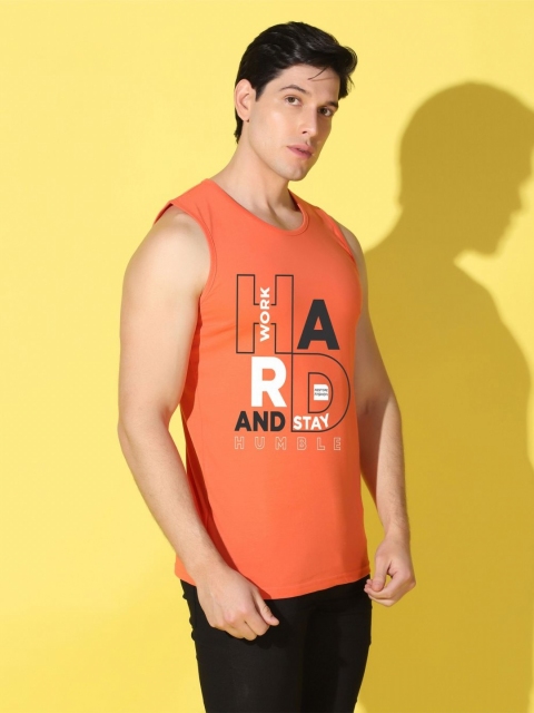 WOOSTRO Men Pack Of 2 Printed Slim Fit T-shirt - Image 3