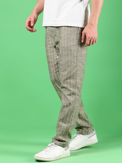 V-Mart Men Striped Track Pants - Image 2