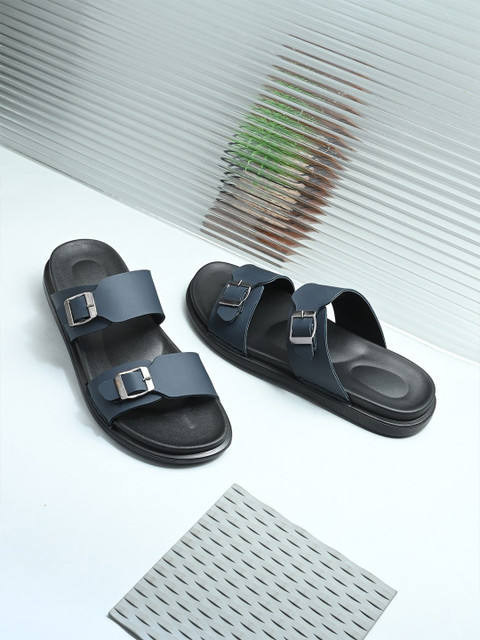 MENGLER Men Leather Comfort Sandals