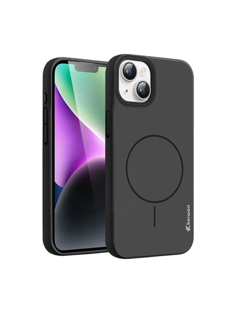 Karwan Solid Printed iPhone 14 Back Case Mobile Accessories