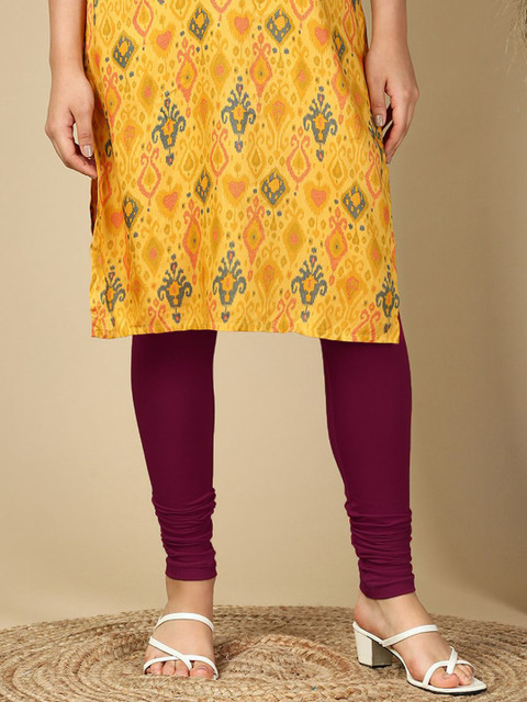 PYNK Women Churidar Length Leggings