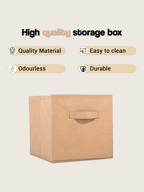 Kuber Industries Pink Set of 2 Multi-Utility Cloth Storage Organisers Box - Image 5