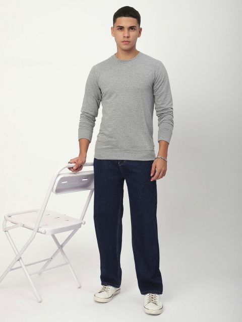 Stitch Hub Men Solid Round Neck Sweatshirt - Image 6