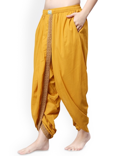Bharatasya Women Single-Pleat Dhoti Pants - Image 2