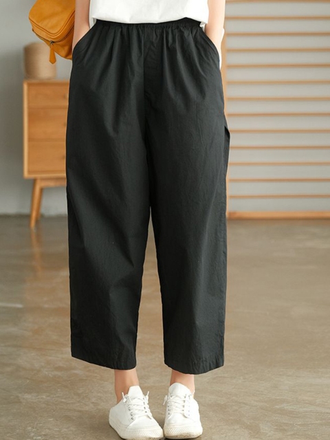 StyleCast x Revolte Women Loose Fit Easy Wash Trousers