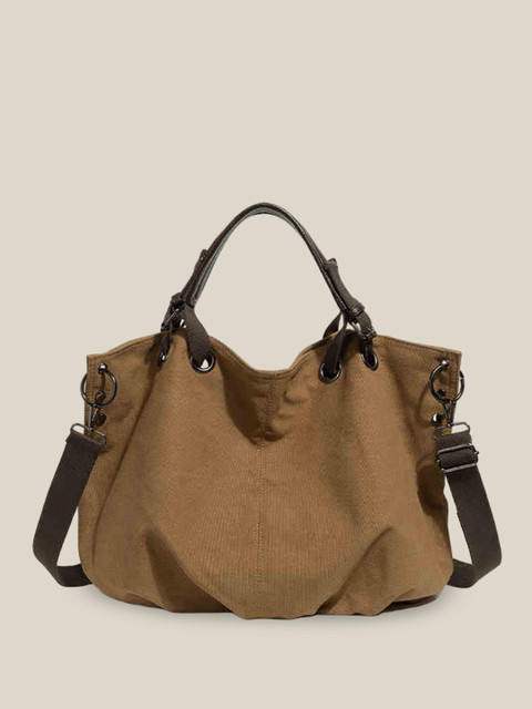 StyleCast x Revolte Women Solid Structured Satchel Bag