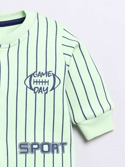 YK X Tinyo Infant Boys Pure Cotton Printed Romper - Image 4