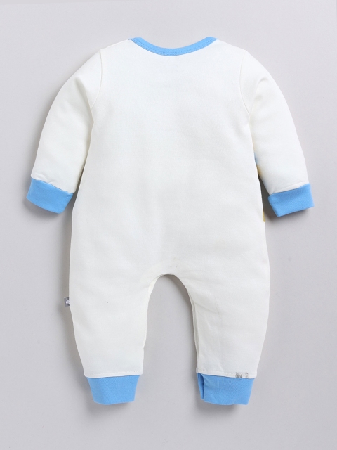 YK X Tinyo Infant Set Of 3 Pure Cotton rompers - Image 4