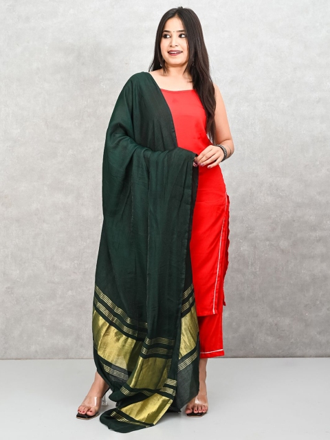 Apratim Striped Dupatta - Image 5