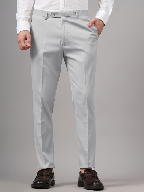 MANCREW Men Tailored Regular Fit Formal Trouser