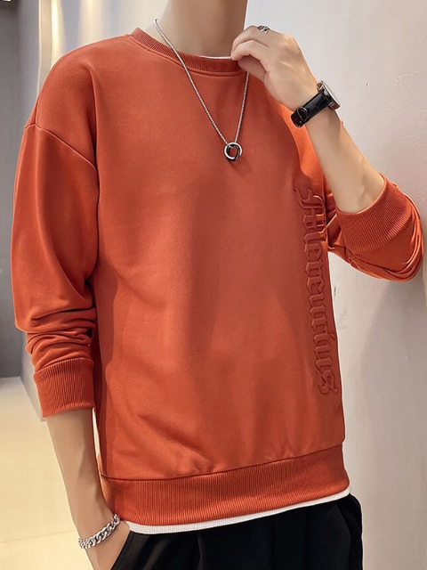 StyleCast x Revolte Men Typography Printed Sweatshirt - Image 3