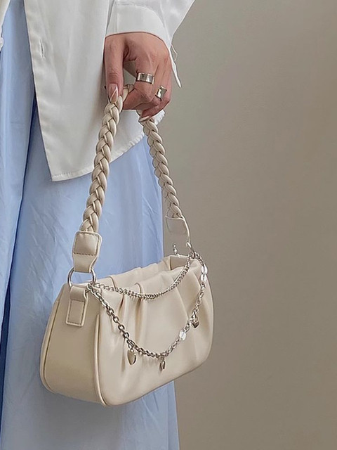 StyleCast x Revolte PU Satchel with Applique