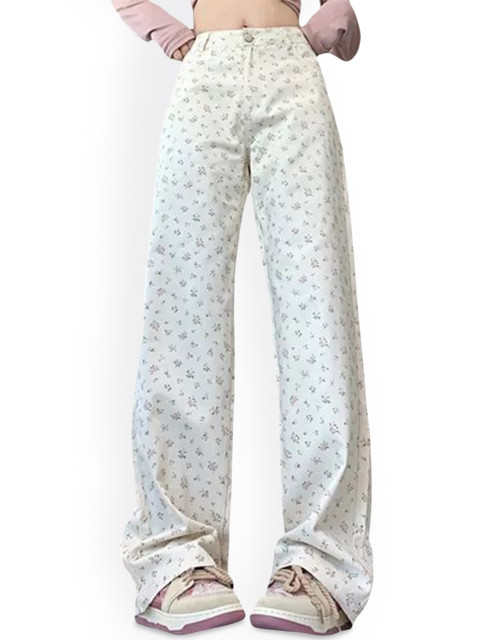 StyleCast Women Floral Loose Fit Trousers