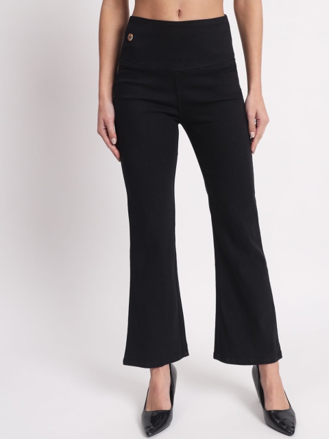 CORSICA Women Relaxed Straight Leg Flared Bootcut Trousers