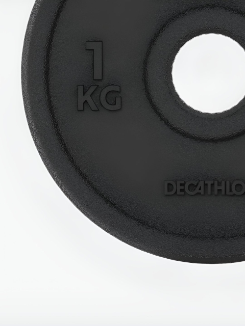 Domyos By Decathlon Textured Cast Iron Weight Plate - Image 4
