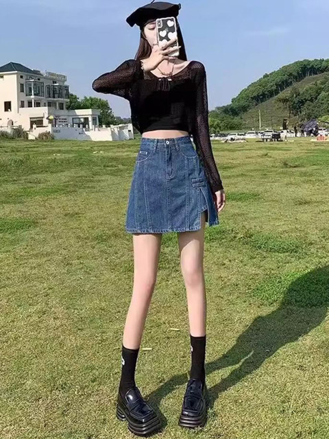 StyleCast Pure Cotton A-line Mini Skirts