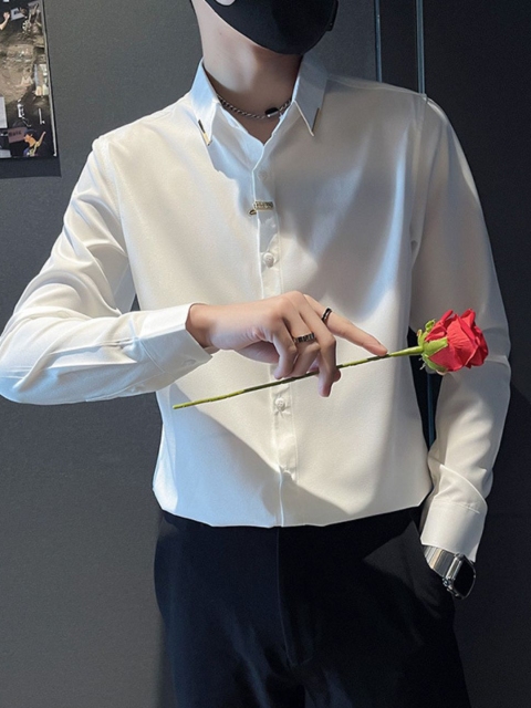 StyleCast Men Slim Fit Opaque Casual Shirt