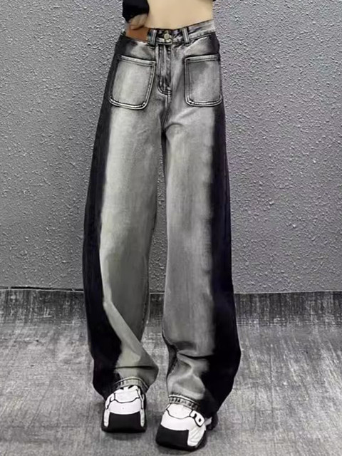 StyleCast Women Flared High-Rise Heavy Fade Jeans