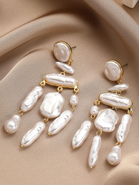 StyleCast x Revolte Classic Drop Earrings