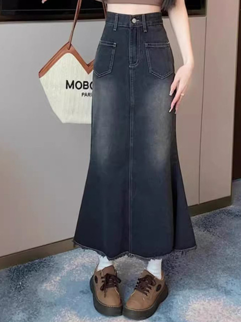 StyleCast x Revolte Women Denim Skirts