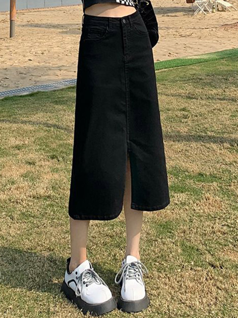 StyleCast Pure Cotton A-Line Midi Skirts